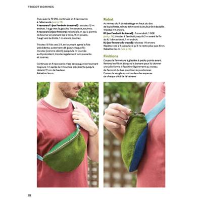 Tricot Hommes - 15 patrons en aiguilles circulaires