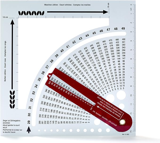 Calculateur de mailles pour tricot - Prym