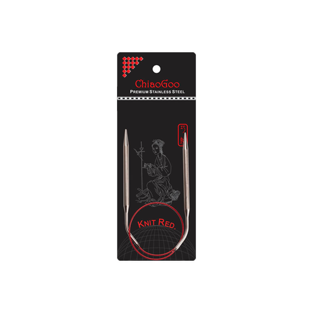 Aiguilles fixes Red Lace 40 cm – ChiaoGoo
