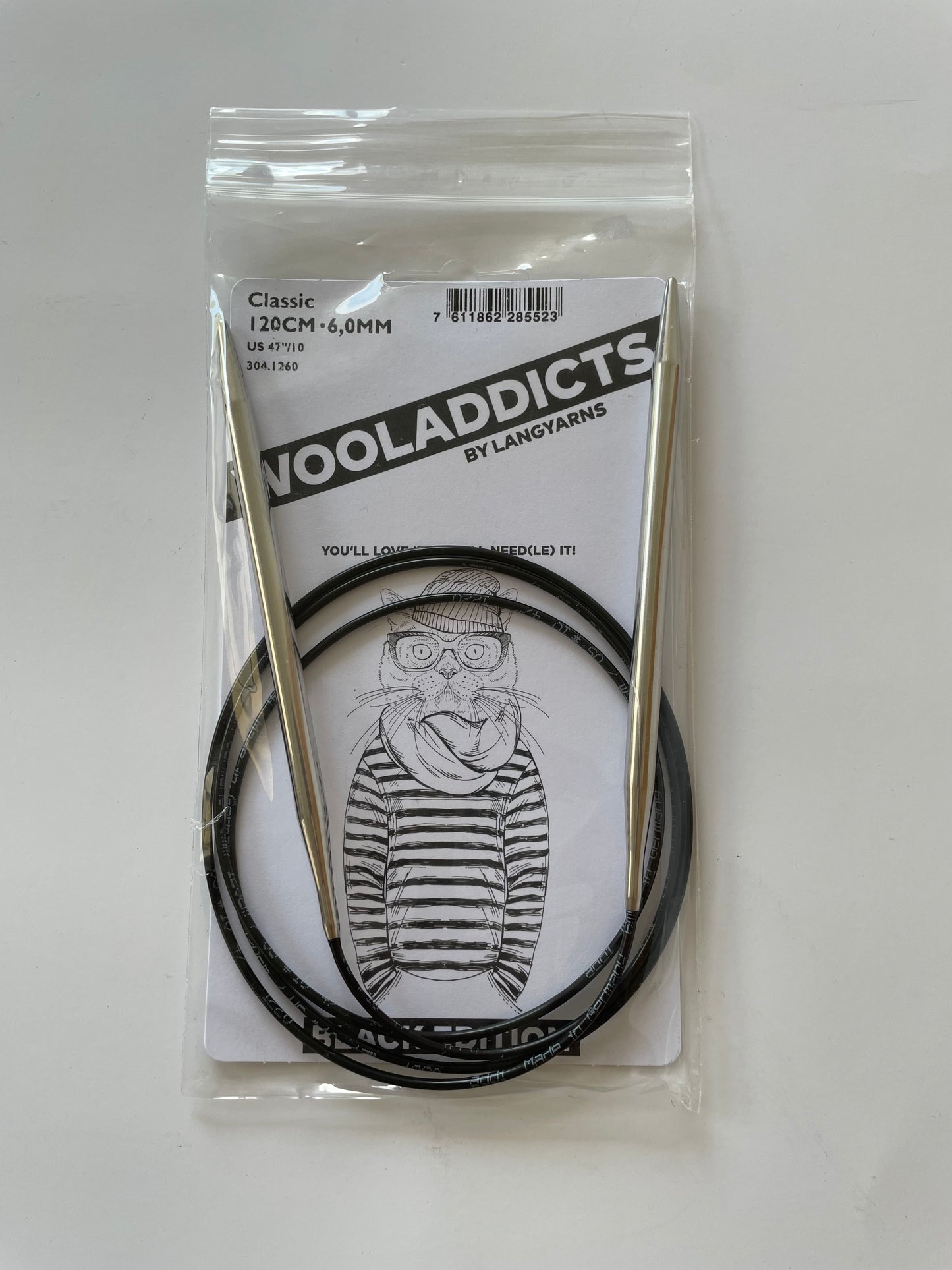 Aiguilles fixes Classic Black Edition 120 cm - ADDI
