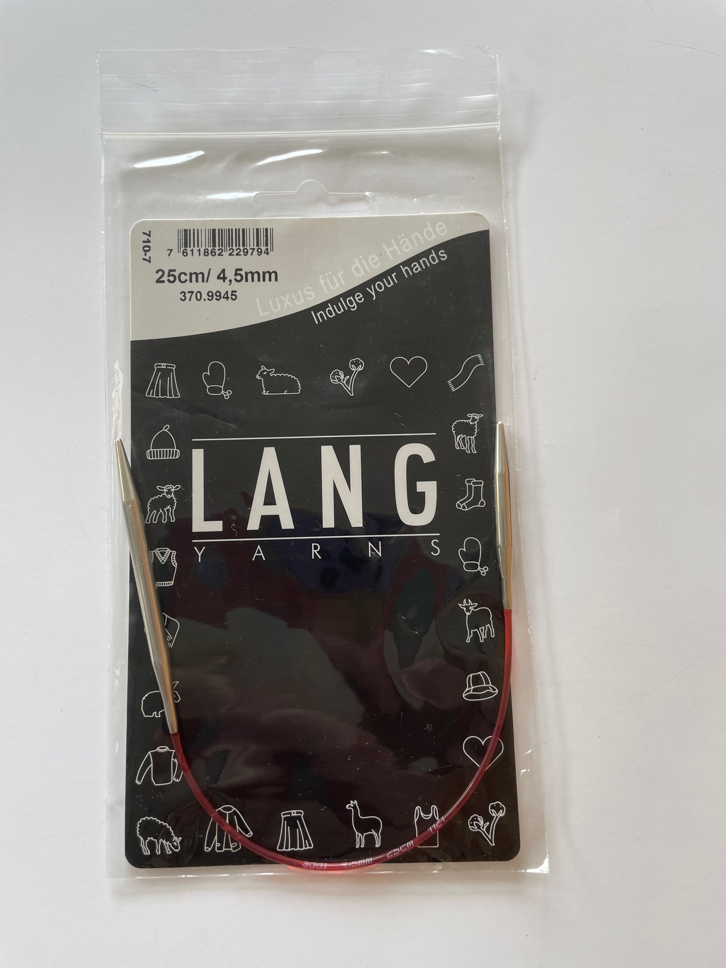 Aiguilles fixes "chaussettes" LACE 25 cm- Addi