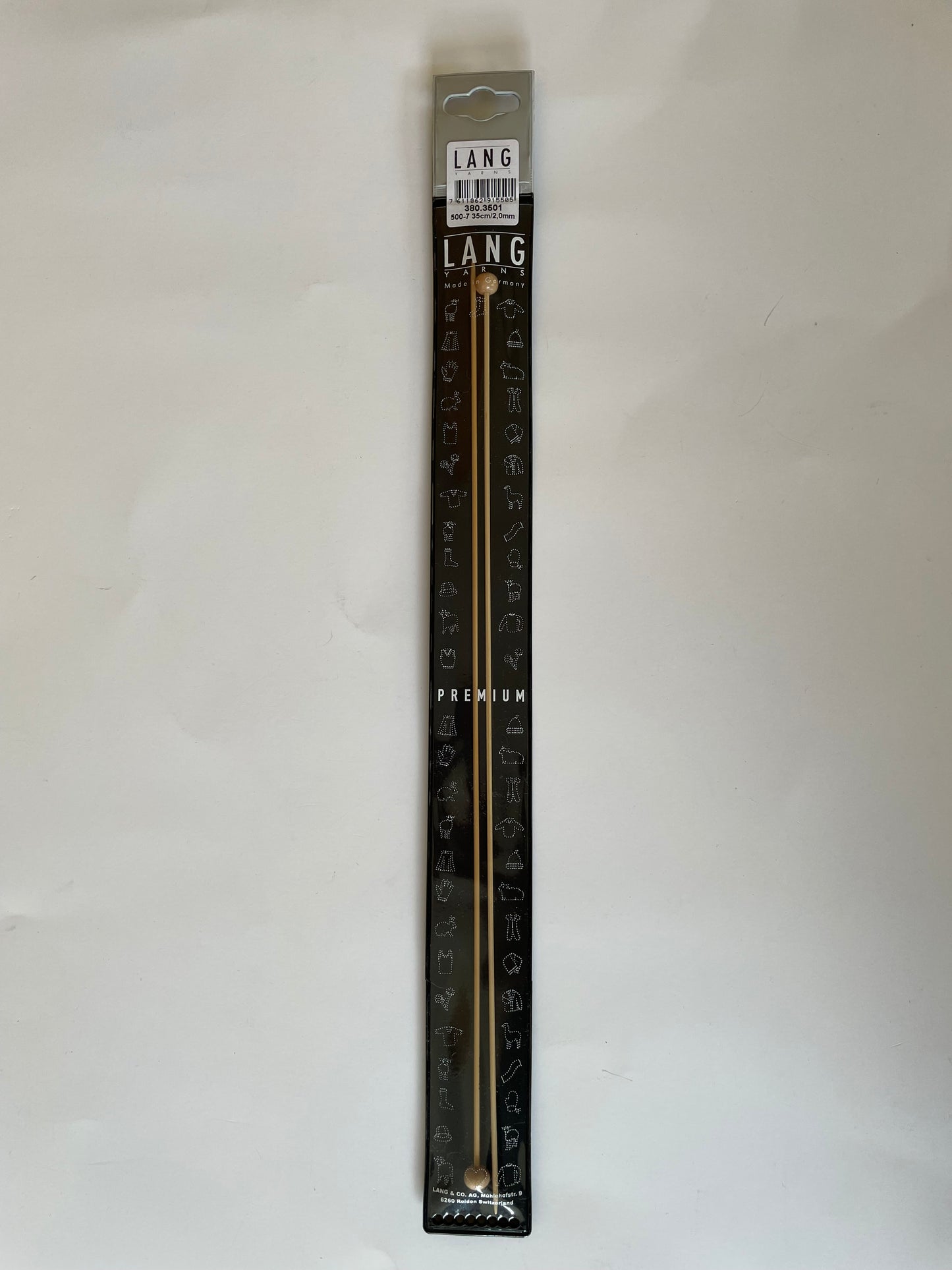 Aiguilles droites bambou - Addi