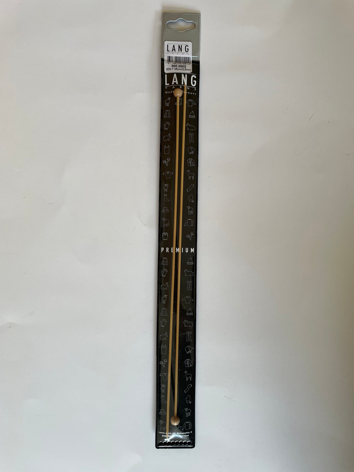 Aiguilles droites bambou - Addi
