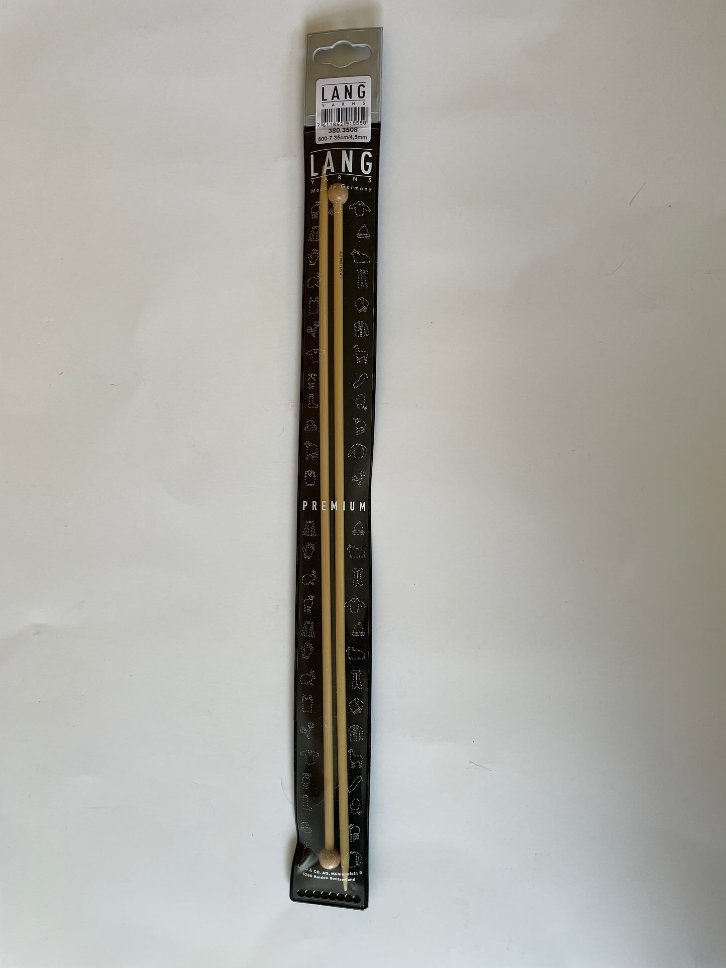 Aiguilles droites bambou - Addi