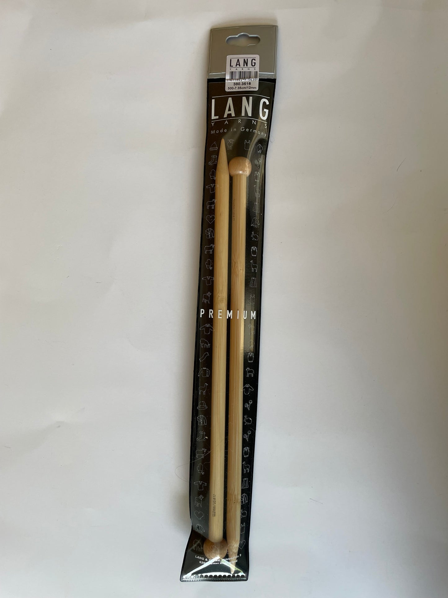Aiguilles droites bambou - Addi