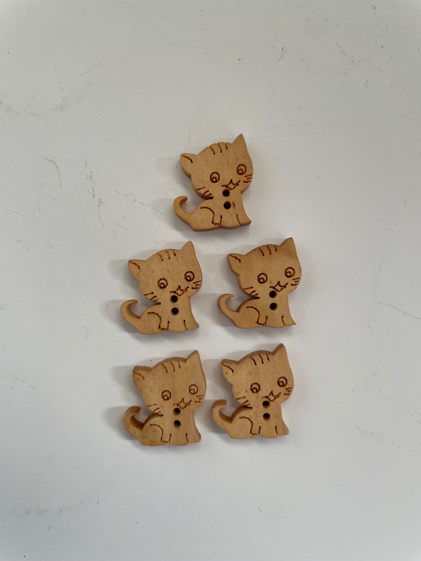 Boutons en bois Formes