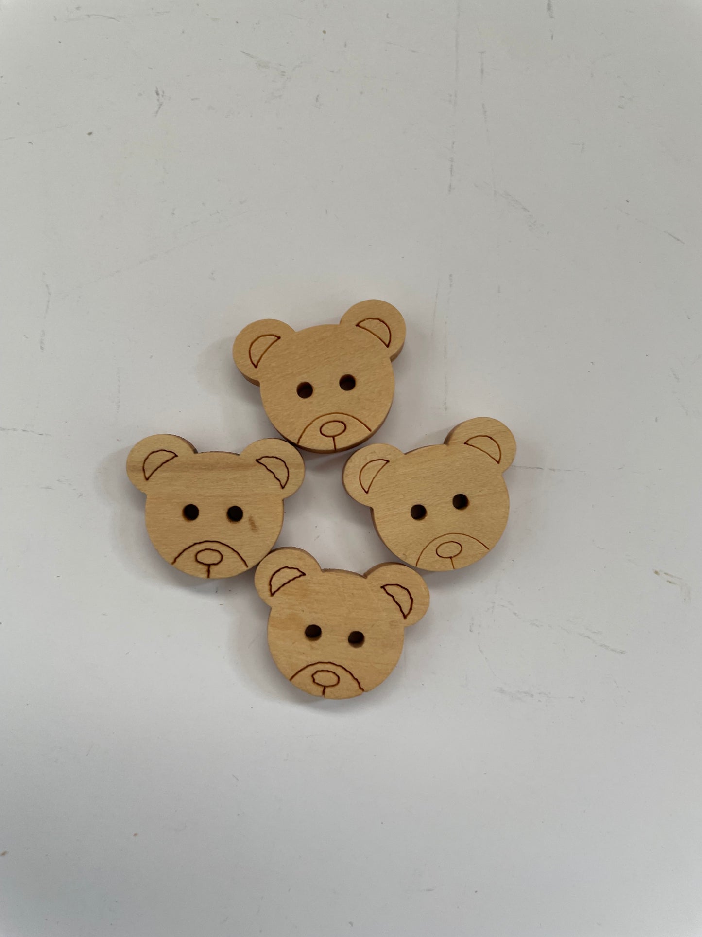 Boutons en bois Formes