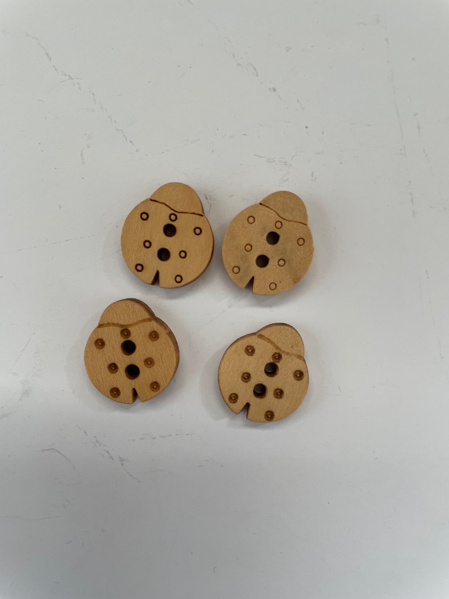 Boutons en bois Formes