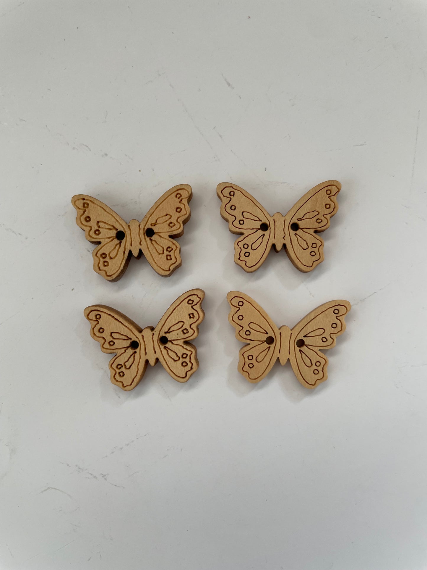 Boutons en bois Formes