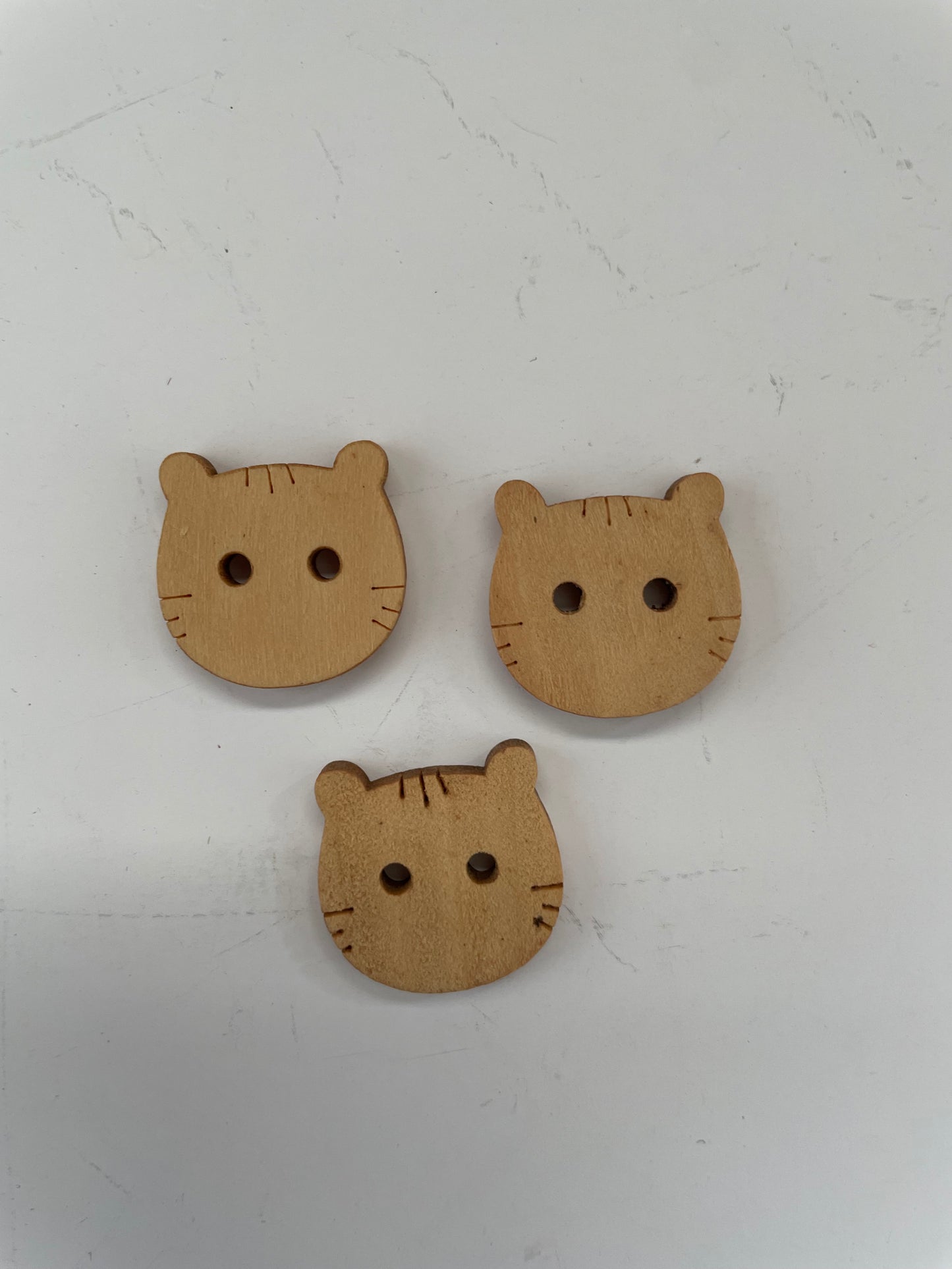 Boutons en bois Formes