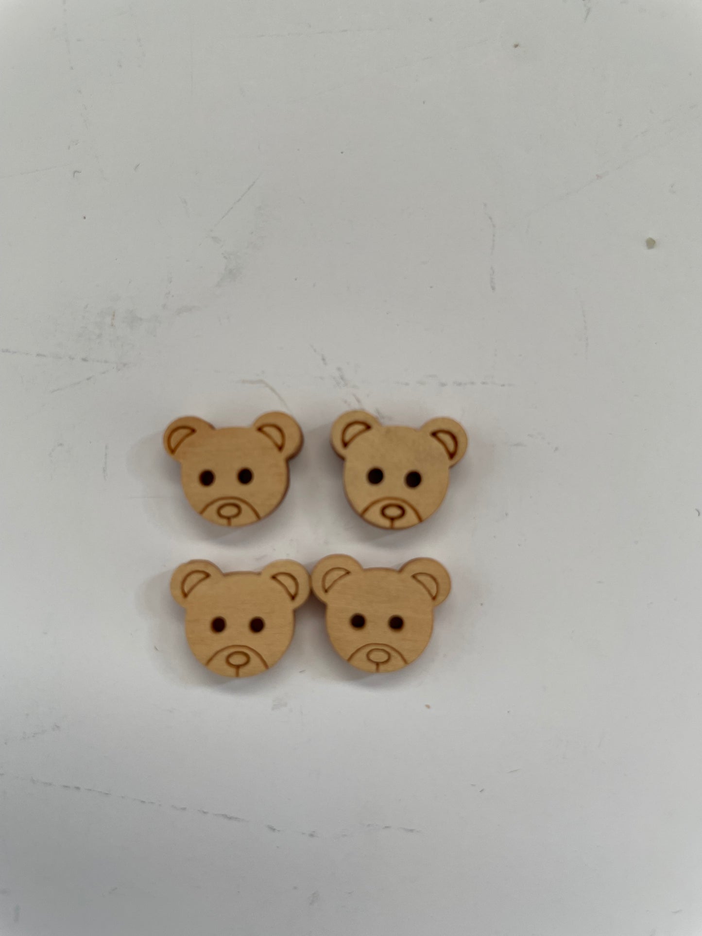 Boutons en bois Formes
