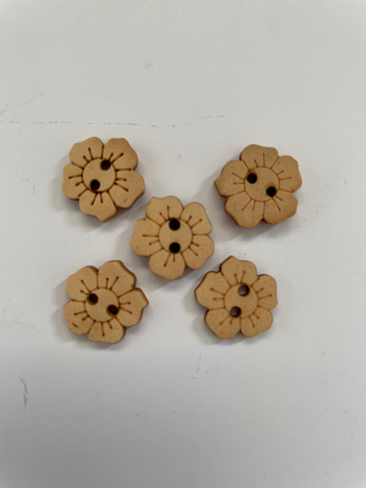 Boutons en bois Formes