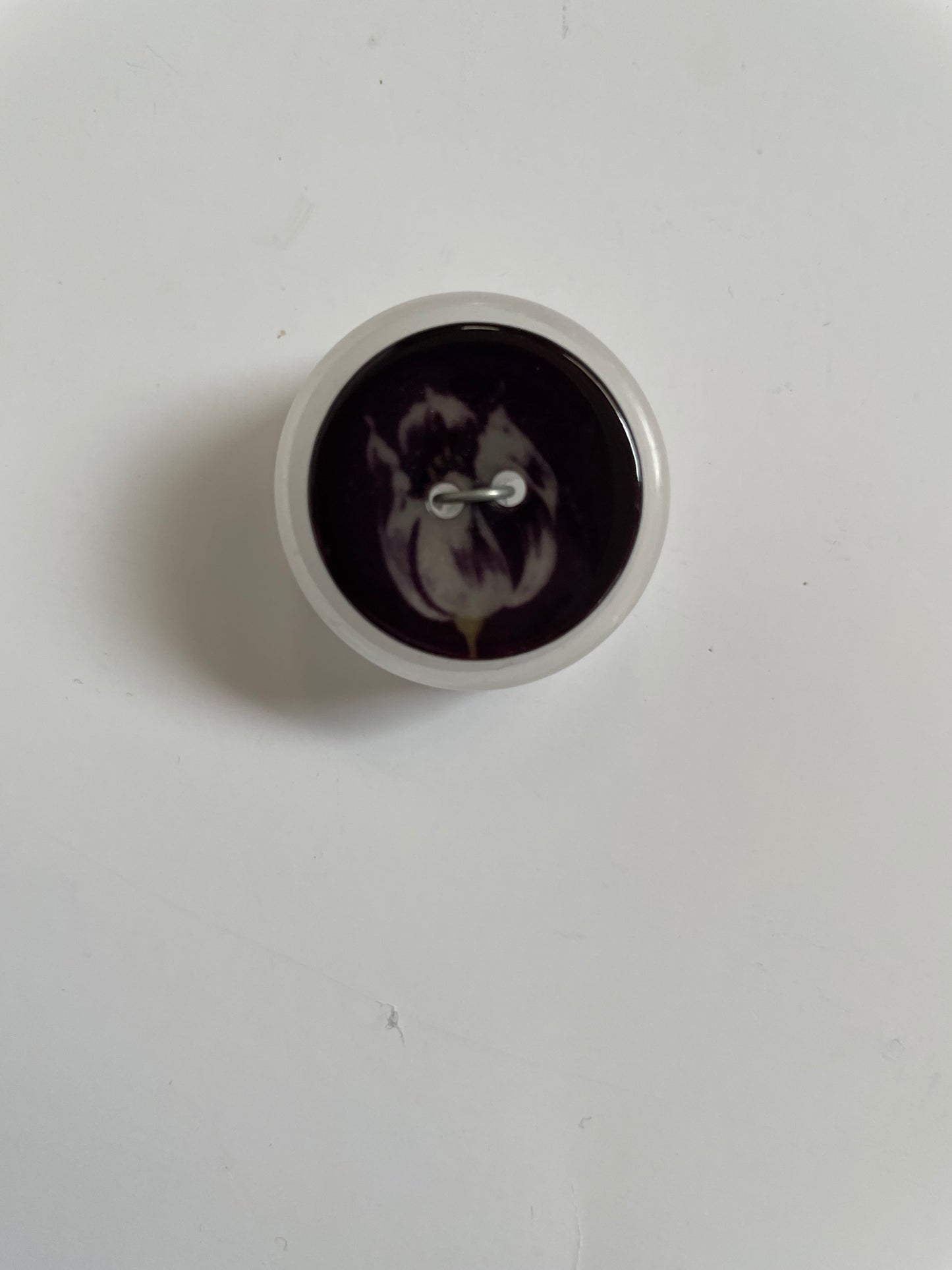 Boutons Rond tulipe 2 trous 23mm