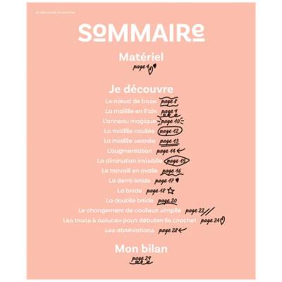 Je découvre le crochet !! + de 10 modèle - Déborah Marchand
