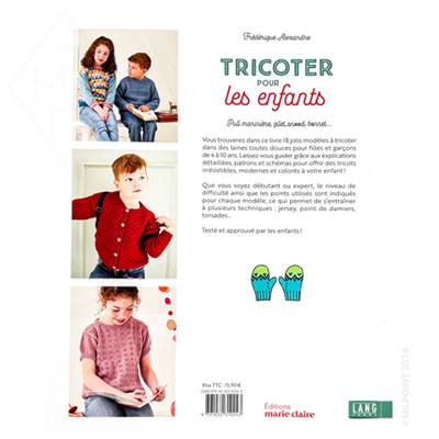 Tricoter pour les enfants - 18 jolis modèles pour filles et garçons