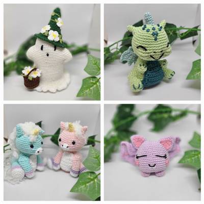 Dans la forêt enchantée - 20 amigurumis au crochet