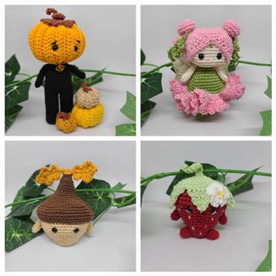 Dans la forêt enchantée - 20 amigurumis au crochet