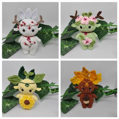Dans la forêt enchantée - 20 amigurumis au crochet