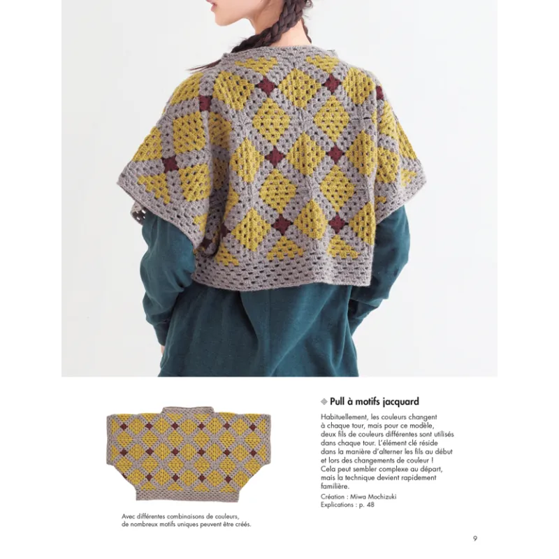 Dressing en granny square au crochet - 10 projet pour débuter