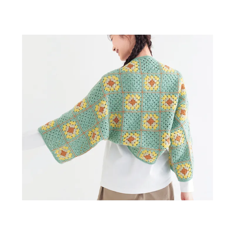 Dressing en granny square au crochet - 10 projet pour débuter