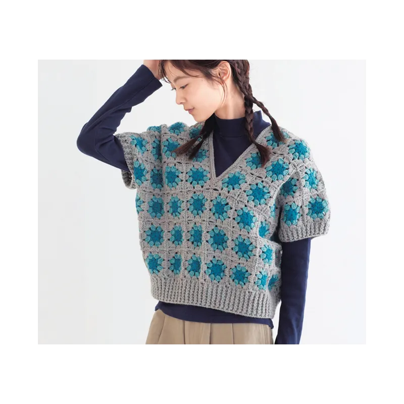 Dressing en granny square au crochet - 10 projet pour débuter