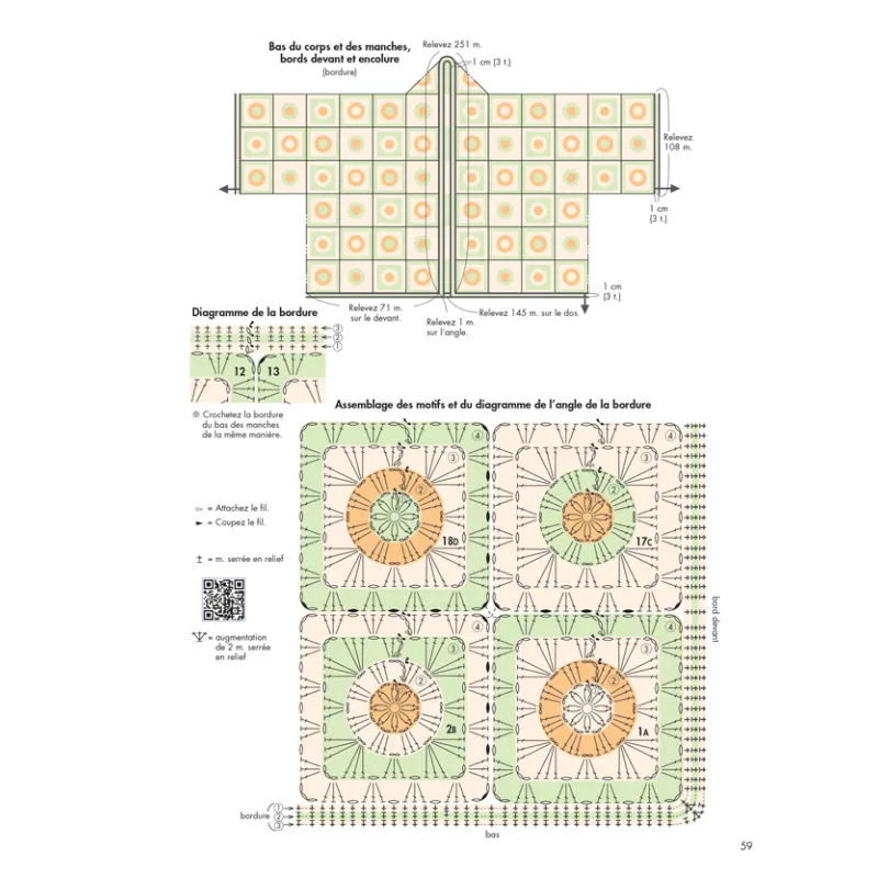 Dressing en granny square au crochet - 10 projet pour débuter
