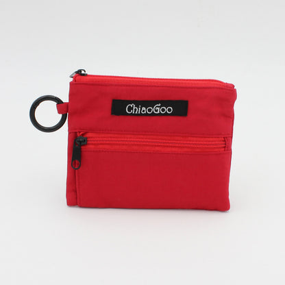 Kit d'aiguilles interchangeables Twist Shorties Rouge 2″ et 3″ (2mm à 3,25mm) - ChiaoGoo