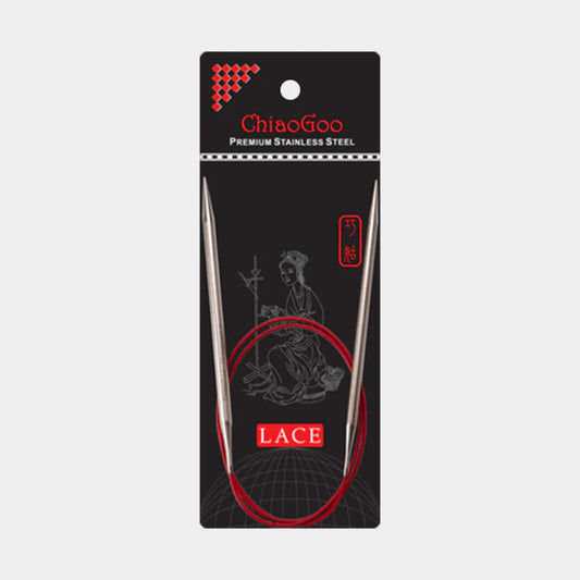 Aiguilles fixes Red Lace 100 cm - ChiaoGoo