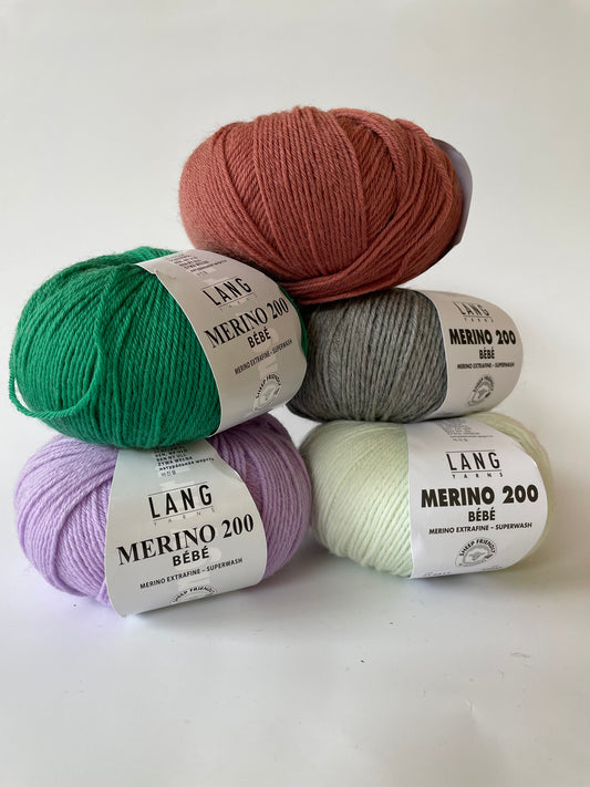 Merino 200 bébé - Lang Yarns