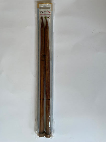 Aiguilles Droites Ginger 30cm - KnitPro
