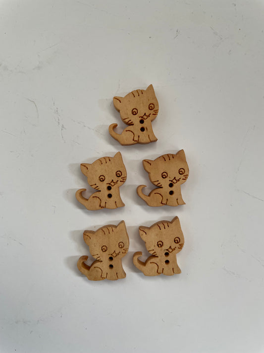 Boutons en bois Formes