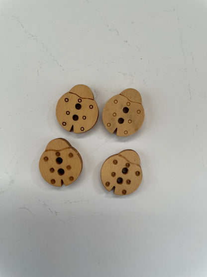 Boutons en bois Formes