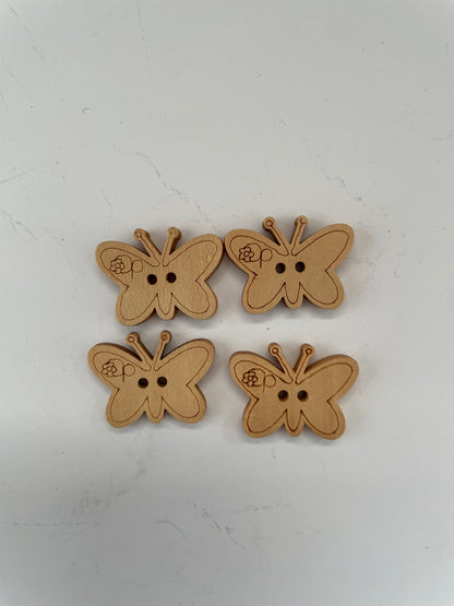 Boutons en bois Formes