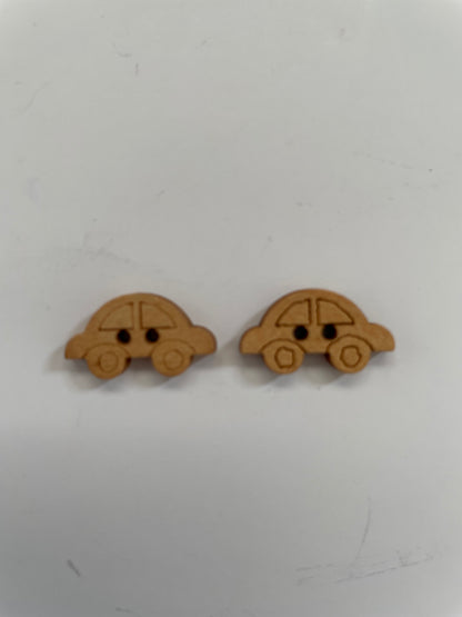 Boutons en bois Formes