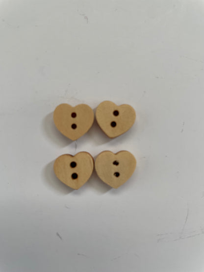 Boutons en bois Formes