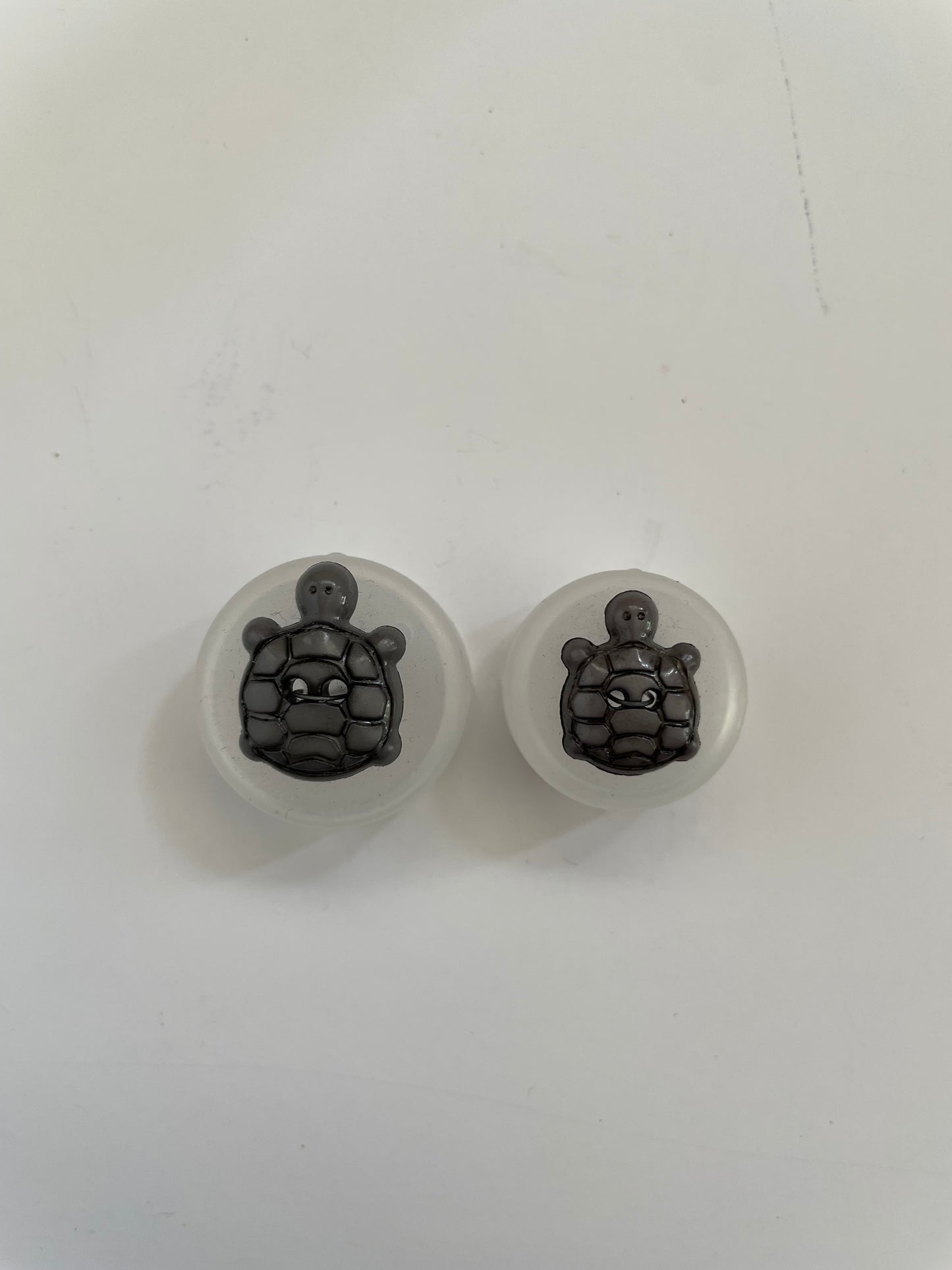Boutons Tortues Grises