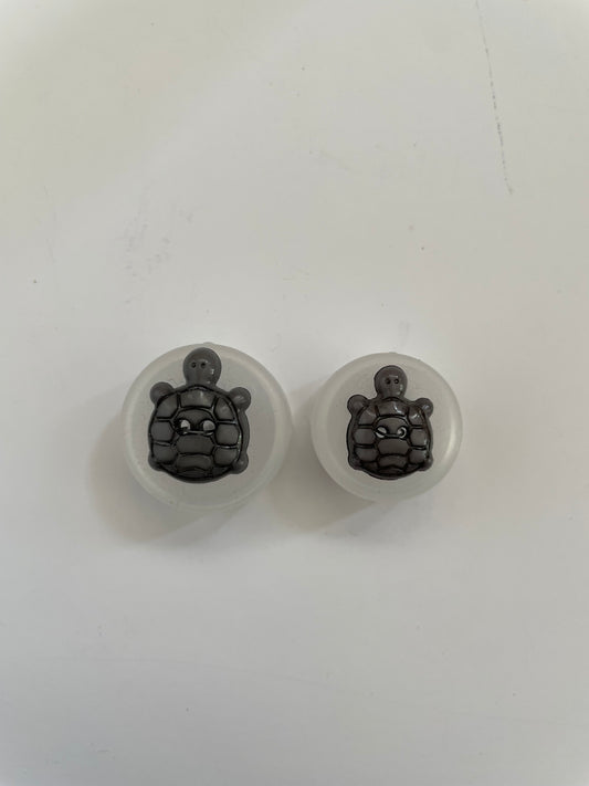 Boutons Tortues Grises