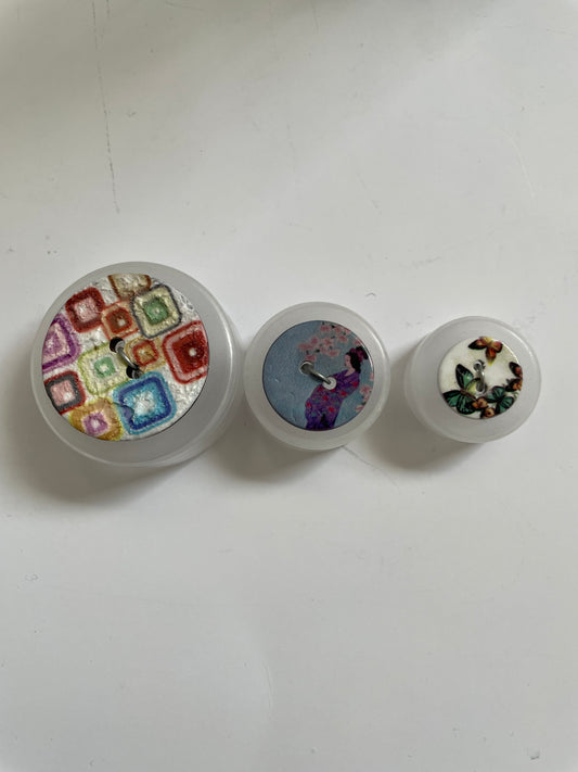 Boutons coco Imprimés