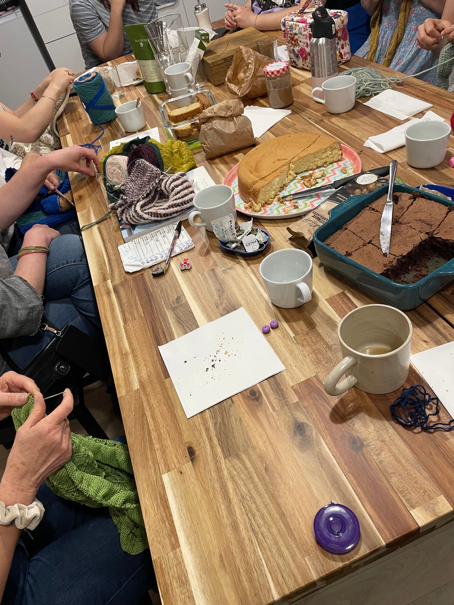 Goûter tricot/crochet