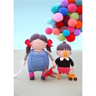 LULA & SA DROLE DE FAMILLE AU CROCHET - 15 POUPEES UNIQUES