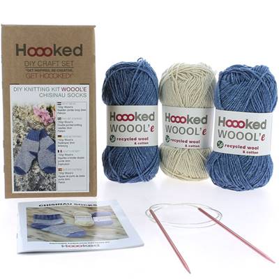 Kit Tricot - KIT WOOOL'E CHISINAU SOCKS - Hooked